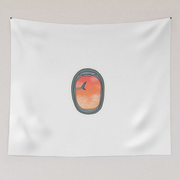 Item preview, Sunset Airplane window  designed and sold by SOcreateCo.