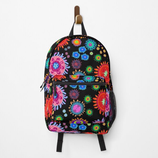 Item preview, Psychedelic Colorful Zoanthid Saltwater Coral Pattern designed and sold by narwhalwall.