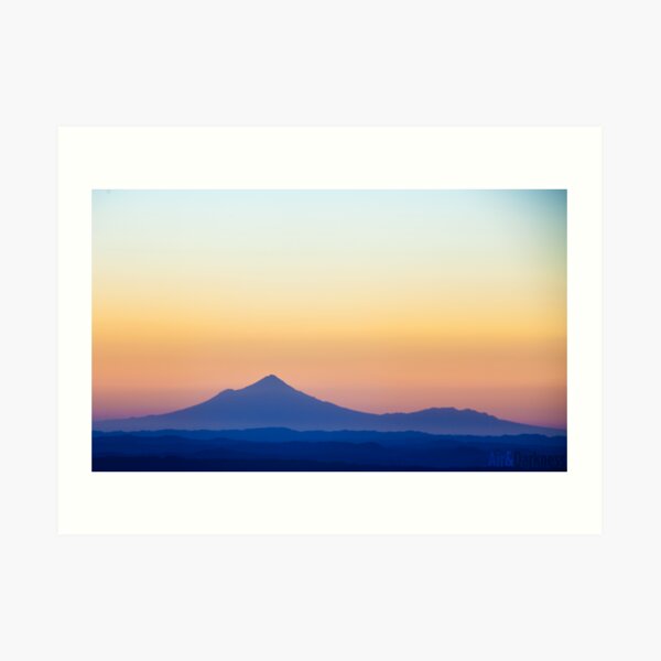 Mt Taranaki in the Distance Art Print