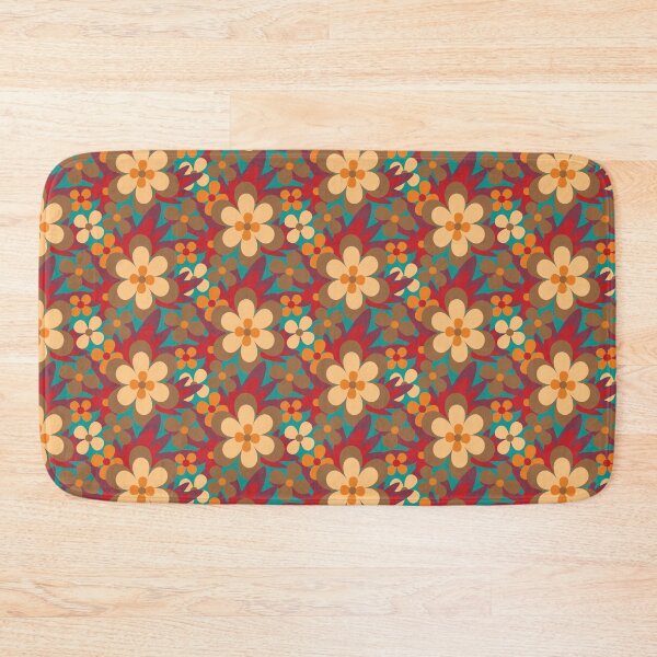 Item preview, Retro Mid Century Modern Floral Pattern designed and sold by semas.