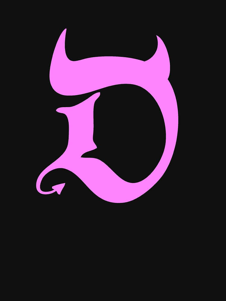 Teufel (rosa Druck) von Bela-Manson
