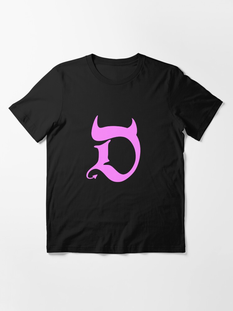 Alternative Ansicht von Teufel (rosa Druck) Essential T-Shirt