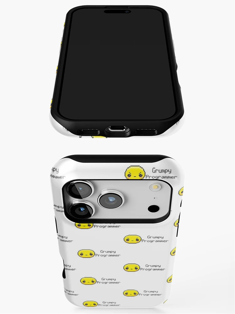 Thumbnail 3 of 4, iPhone Case, Grumpy Programmer designed and sold by dev-tats.
