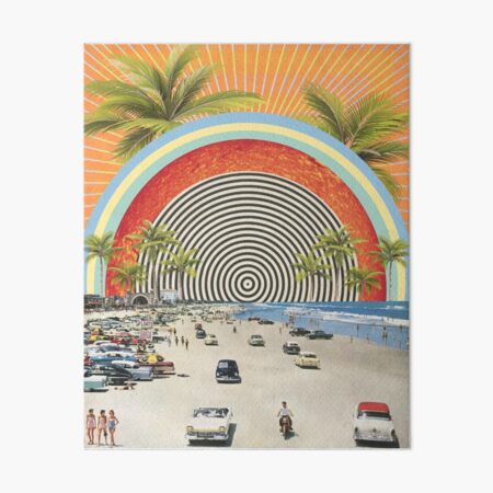 Beach Vibes Art Board Print