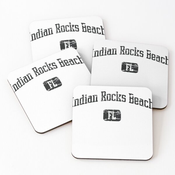 Item preview, Indian Rocks Beach Florida FL Vintage Style Faded Tee from Hometown Tees designed and sold by HometownTees.
