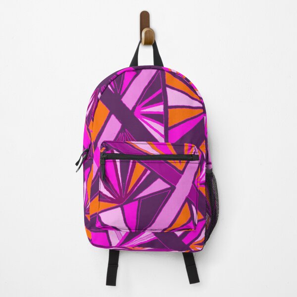 Item preview, Stained Glass -- Pink and Orange designed and sold by Clare Wuellner.