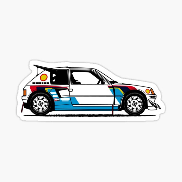  Youngtimersclassic Stickers Peugeot 205 309 405 Esso Total