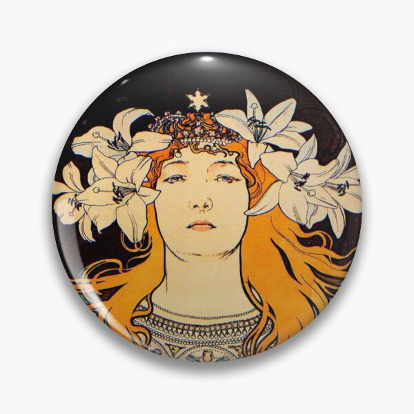 Item preview, Alphonse Mucha Design designed and sold by solange-annick.