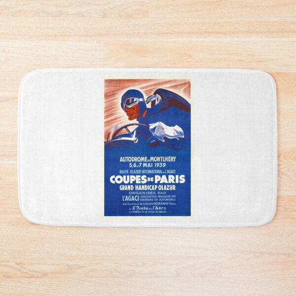 Item preview, 1939 Coupes De Paris Grand Prix Racing Poster designed and sold by retrographics.