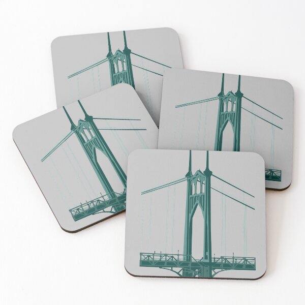 Item preview, St Johns Bridge Portland Oregon designed and sold by Billy Talbert Digital Designs.