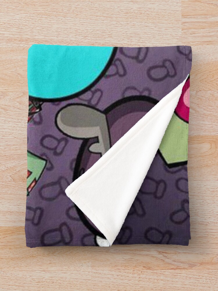 "Invader Zim" Throw Blanket for Sale by Lustkill Redbubble