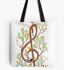 Song Birds Tote Bag