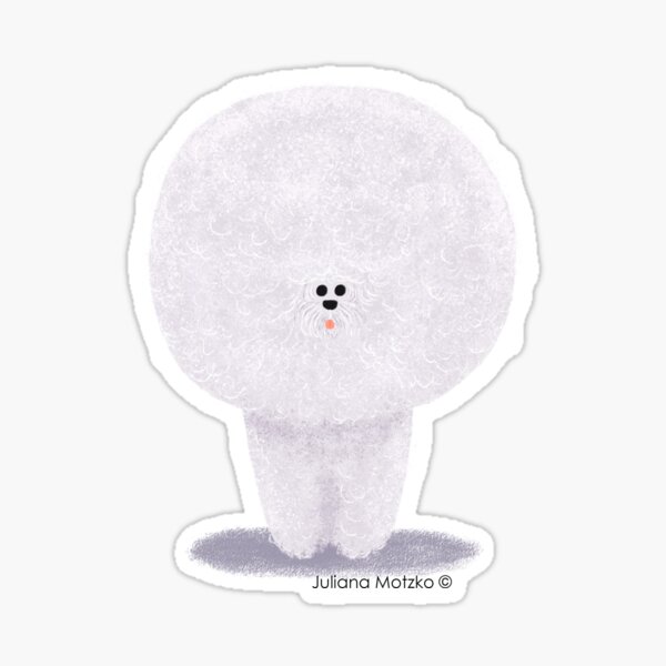 Bichon Frise Sticker