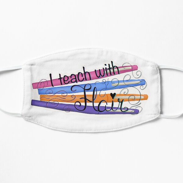 Teach with flair Flat Mask