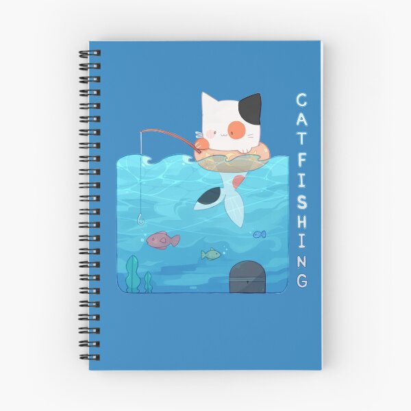 Item preview, Catfishing A cat fishing purrmaid  designed and sold by ZevireTees.