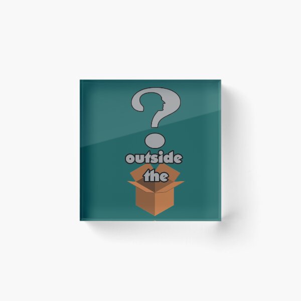 Item preview, thinking outside the box designed and sold by avolter6.