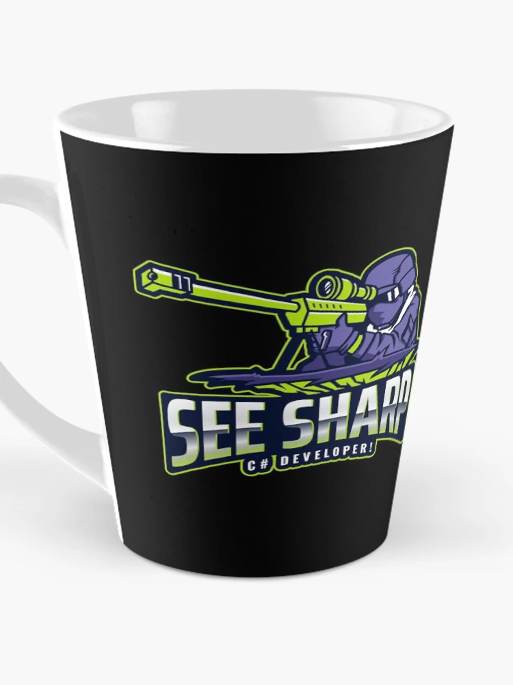 Thumbnail 3 of 4, Coffee Mug, See Sharp Developer! designed and sold by SpooTeeDesign.