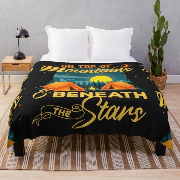 Item preview, On Top Of Mountains Beneath The StarsTShirt Giftidea designed and sold by HamidasPrime.