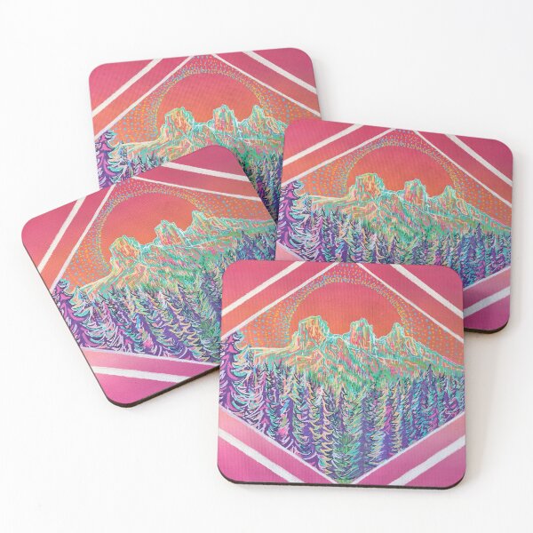 Item preview, The Three Sisters - Mountain Geometric Design designed and sold by laurenaimee-art.