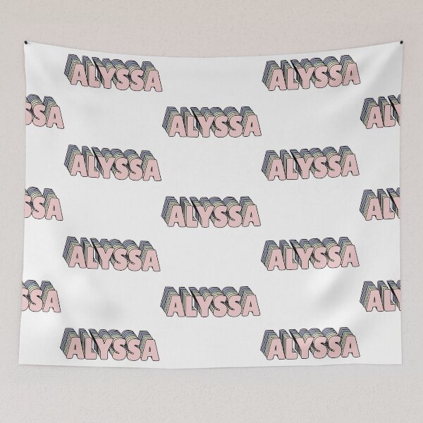 Item preview, Alyssa Name  designed and sold by ashleymanheim.