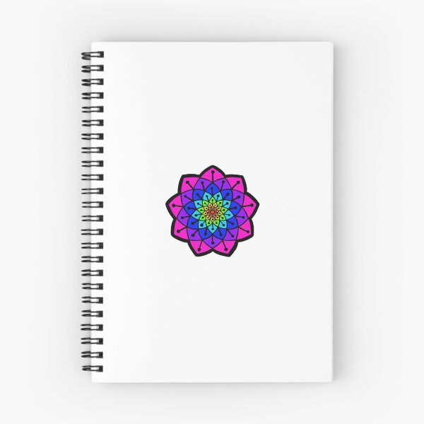 Item preview, Bright Rainbow Mandala Flower designed and sold by brethanycc.