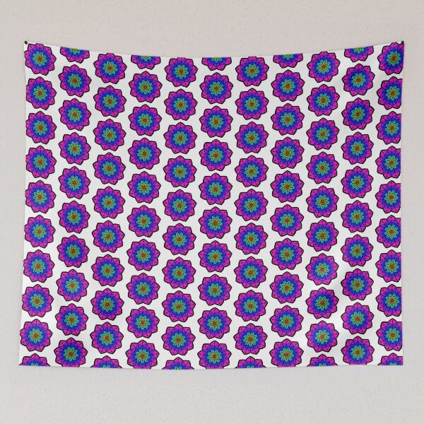 Item preview, Bright Rainbow Mandala Flower designed and sold by brethanycc.