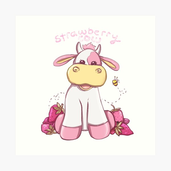 strawberry webkinz cow