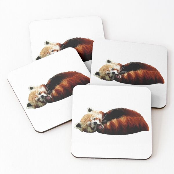 Item preview, Cute Red Panda Curled Up designed and sold by calliew1217.