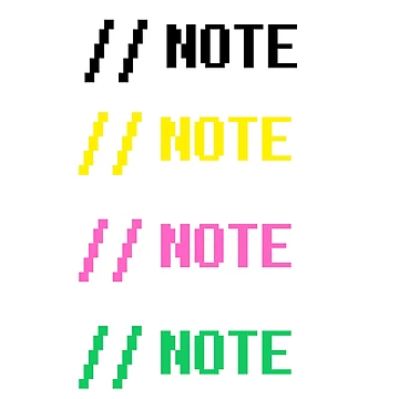 Artwork thumbnail, Comment - NOTE by dev-tats
