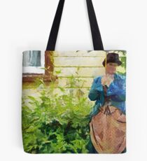 Mrs Hedgehog Always Expects Rain Tote Bag