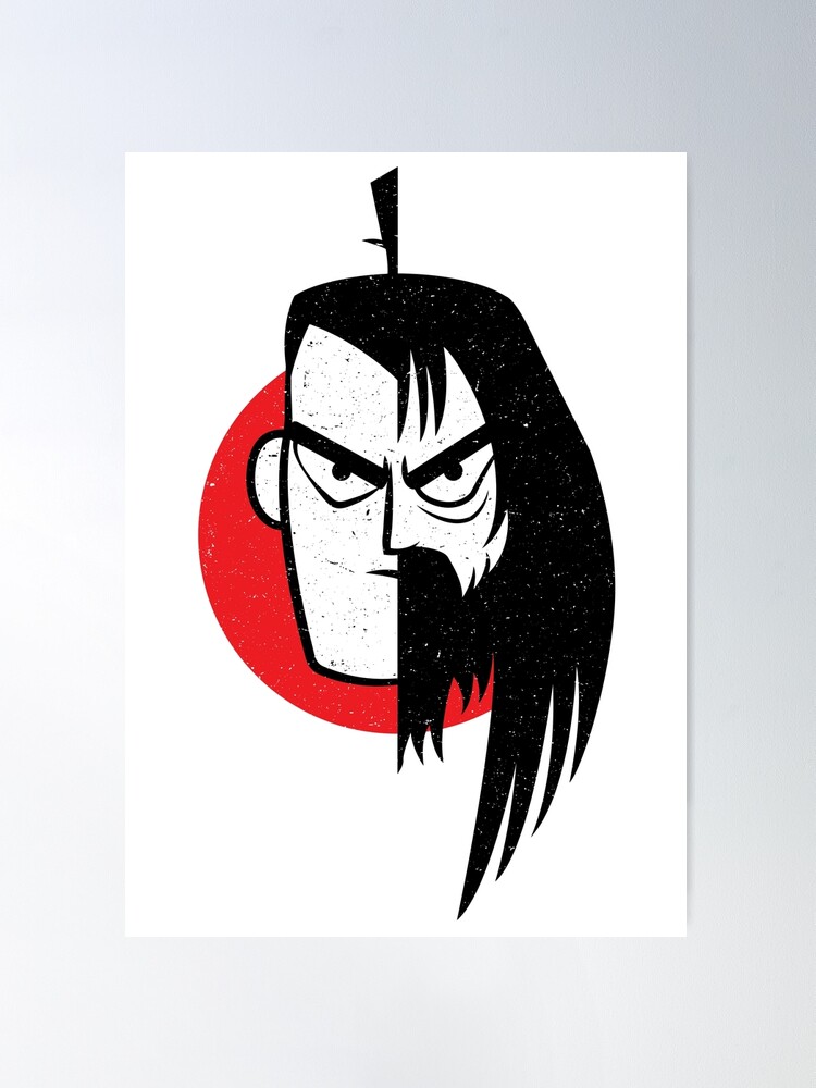 Anime version and Cartoon version | Samurai jack, Samurai, Cartoon