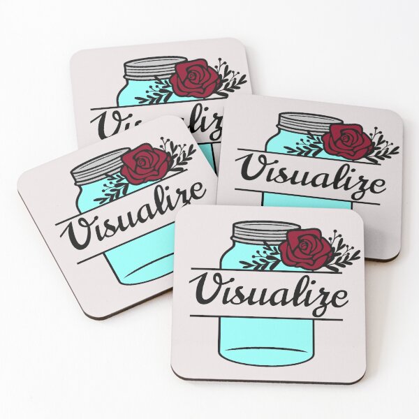 Item preview, Visualize. Your life is empty like a jar, fill it. designed and sold by CrystalRaen.