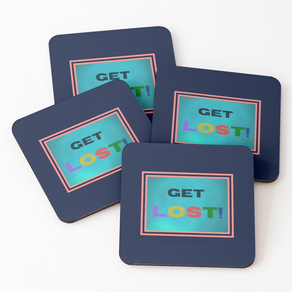 Item preview, Coasters (Set of 4) designed and sold by InputVSOutput.