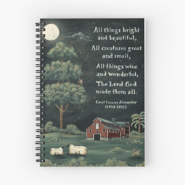 Item preview, All Things Bright and Beautiful by Donna Atkins designed and sold by Donna Atkins.