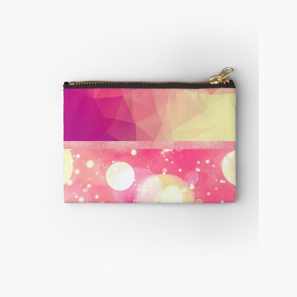 Item preview, Girly Triangle Geometric & Sparkly Bokeh Pattern designed and sold by Blkstrawberry.