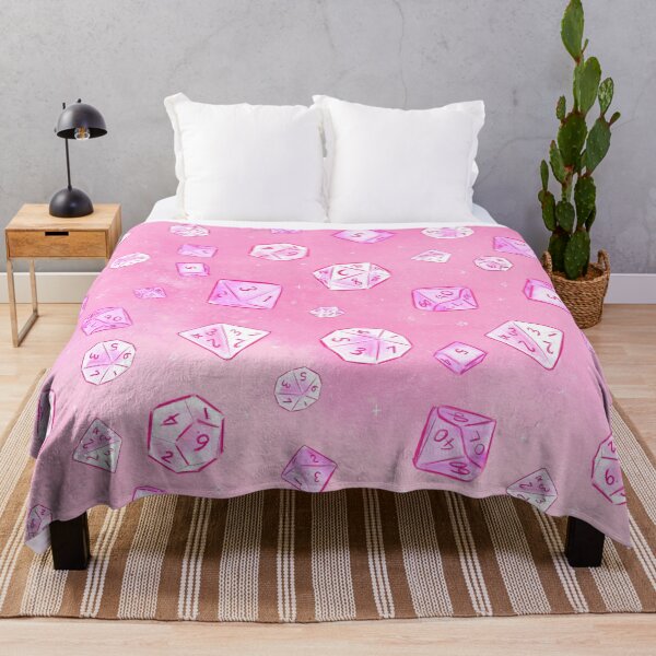Item preview, Pastel Pink Aesthetic Dice Pattern designed and sold by aprilfrosbury.