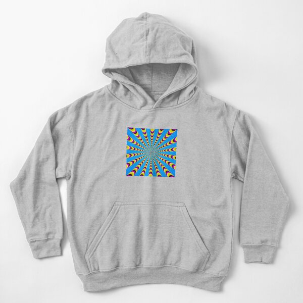 Optical iLLusion - Abstract Art, Kids Pullover Hoodie
