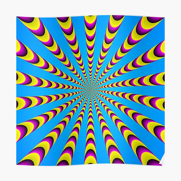 Optical iLLusion - Abstract Art, Poster