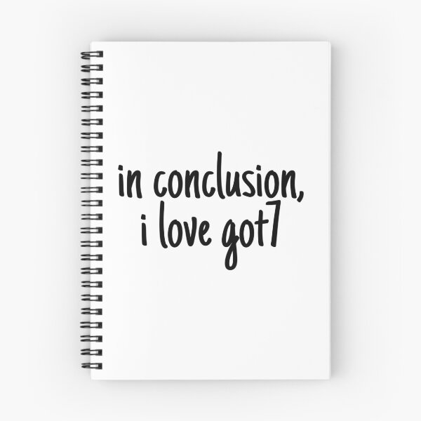Item preview, In Conclusion, I Love Got7 designed and sold by Ilovebambam.