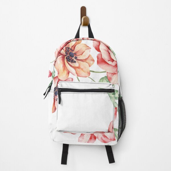 Item preview, Chinese ink painting - pink roses rose branch with pink flowers designed and sold by Kallandra.
