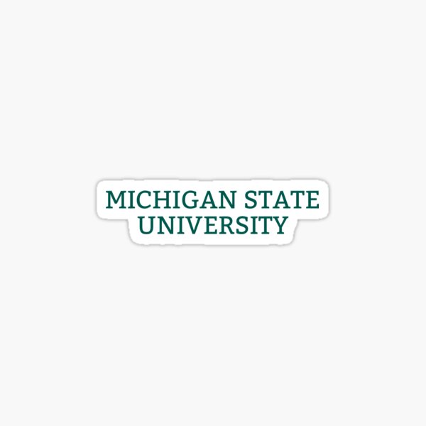 Michigan State Univ Sticker
