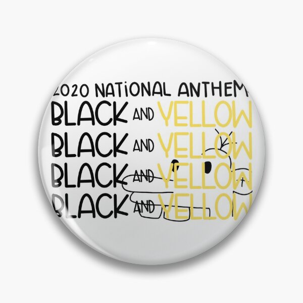 Item preview, Black and Yellow Anthem designed and sold by giavillegas.