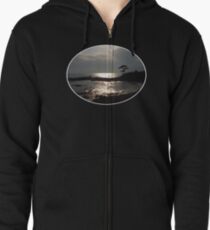 Sunshine on Tateishi Beach Zipped Hoodie