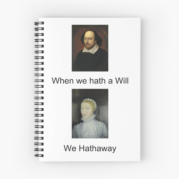 Item preview, When we hath a Will we Hathaway designed and sold by platypusboi.
