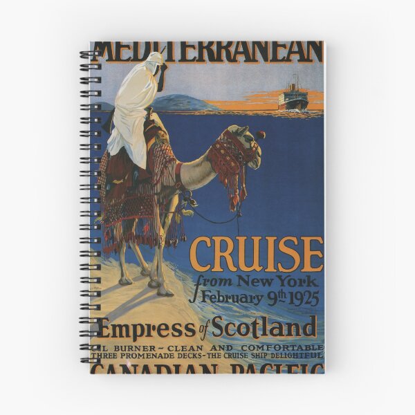 Item preview, Mediterranean Crusie vintage travel poster designed and sold by stickart-marek.