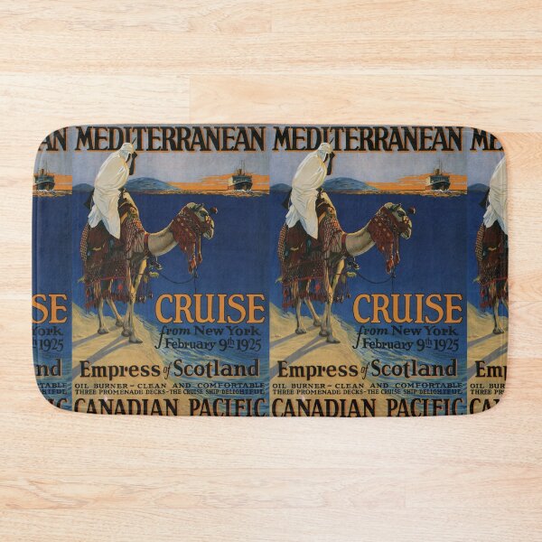 Item preview, Mediterranean Crusie vintage travel poster designed and sold by stickart-marek.