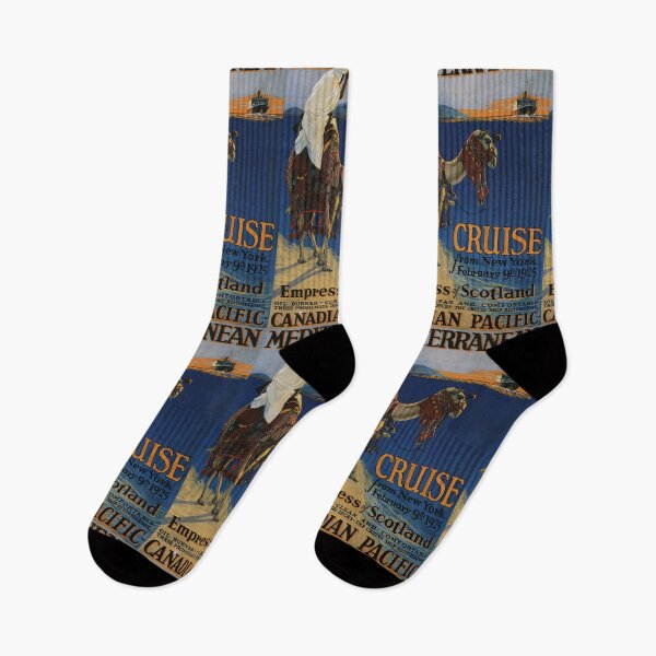 Item preview, Mediterranean Crusie vintage travel poster designed and sold by stickart-marek.