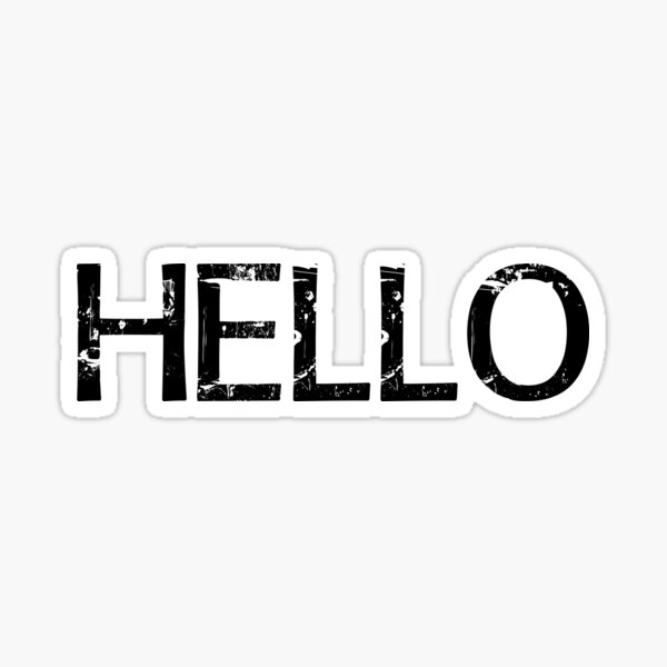Item preview, Hello designed and sold by Brian Kroijer.
