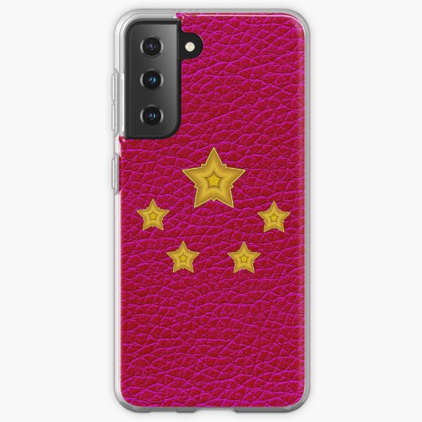 Red Stars (Chinese Flag) Samsung Galaxy Soft Case