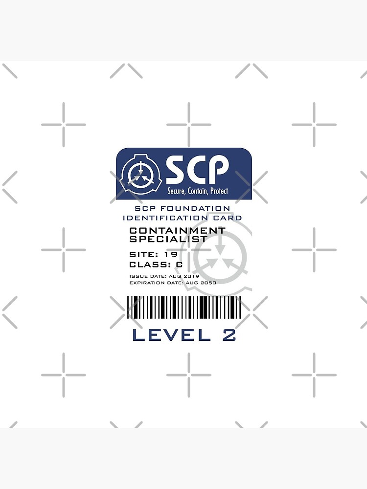 SCP FOUNDATION Identification Card 